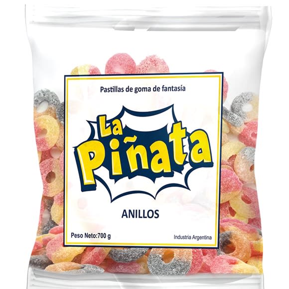 GOMITA ANILLO PIÑATA - X700 GRS