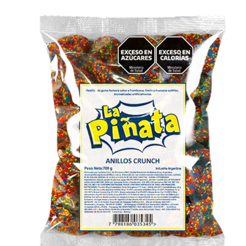 GOMITA CRUNCH PIÑATA X800 GRS