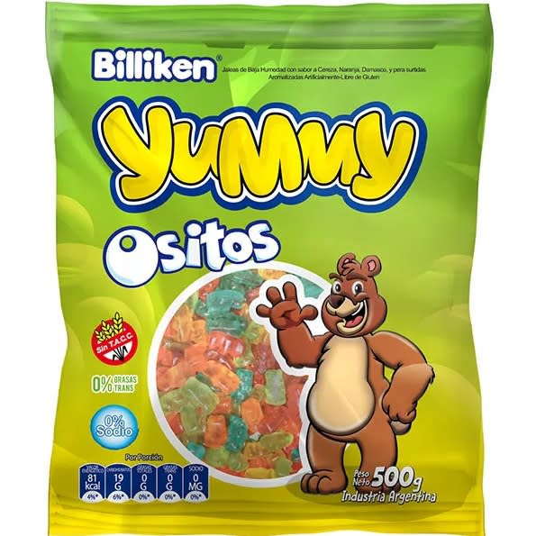 GOMITA YUMMY OSITO X500 G. ((6))