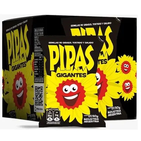 PIPAS GIGANTE - CAJA X12 UNID
