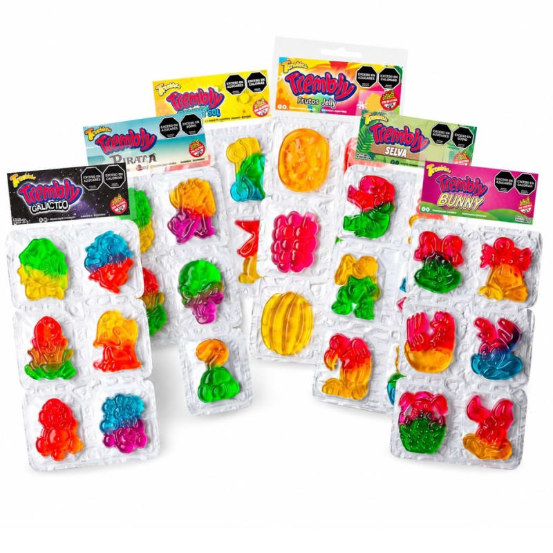 TREMBLY DIBUJOS - BLISTER X6