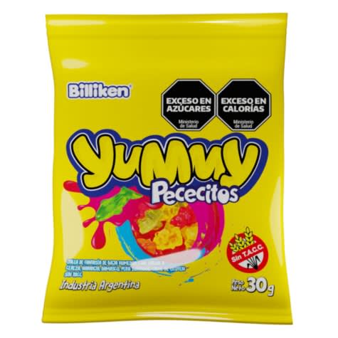 YUMMY PECESITOS 12x30G DSP. ((12))