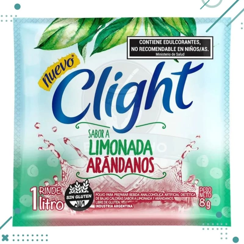 JUGO CLIGHT LIMONADA-ARANDANOS