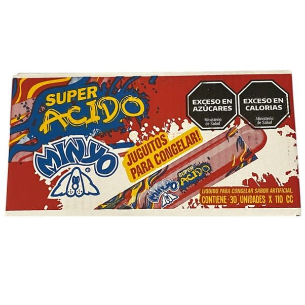 JUGO MINYO SUPER ACIDO X30U.