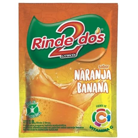 JUGO RINDE2 NAR/BAN - CAJA X10