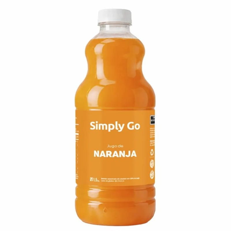 JUGO SIMPLY GO NARANJA 1.5L ((6))