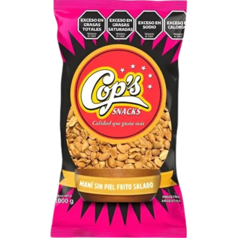 MANIES COPS SALADO S/P X1 KG. ((10)) - SNACK