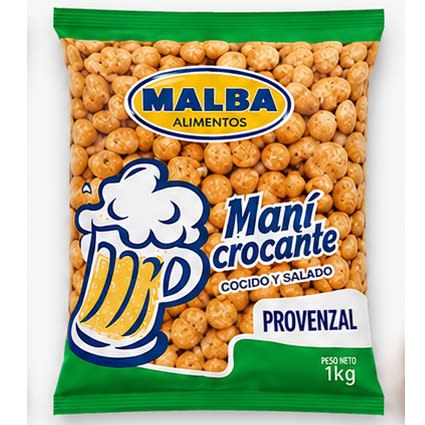 MANI SABORIZADO MALBA PROVENZAL X1 KG ((10)) SNACK