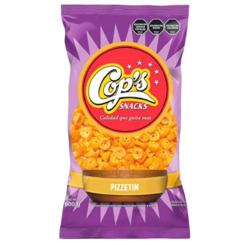 PIZZETIN COPS X600 G. ((10)) - SNACK