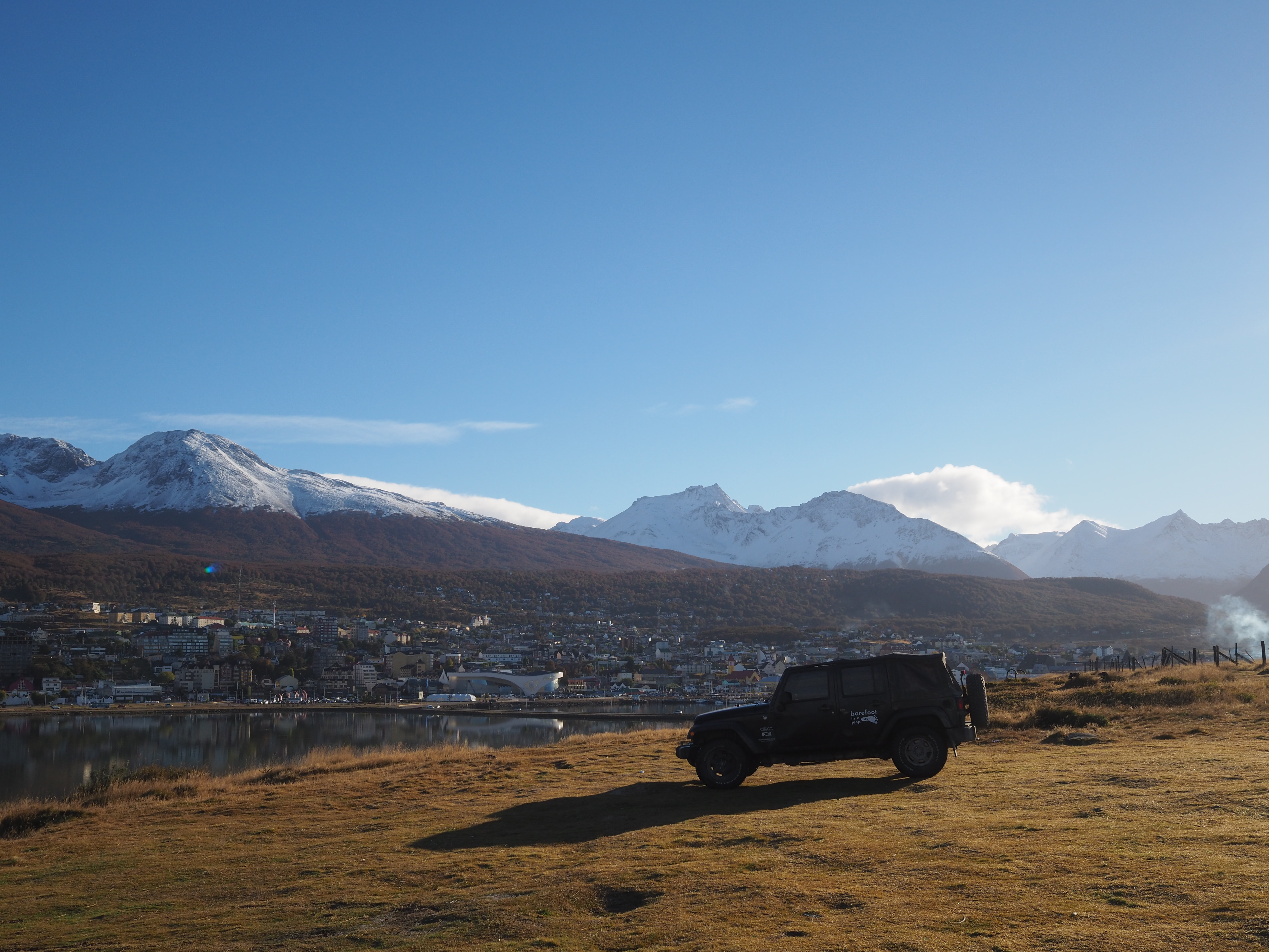 Jeep Wrangler in Ushuaia, Argentina