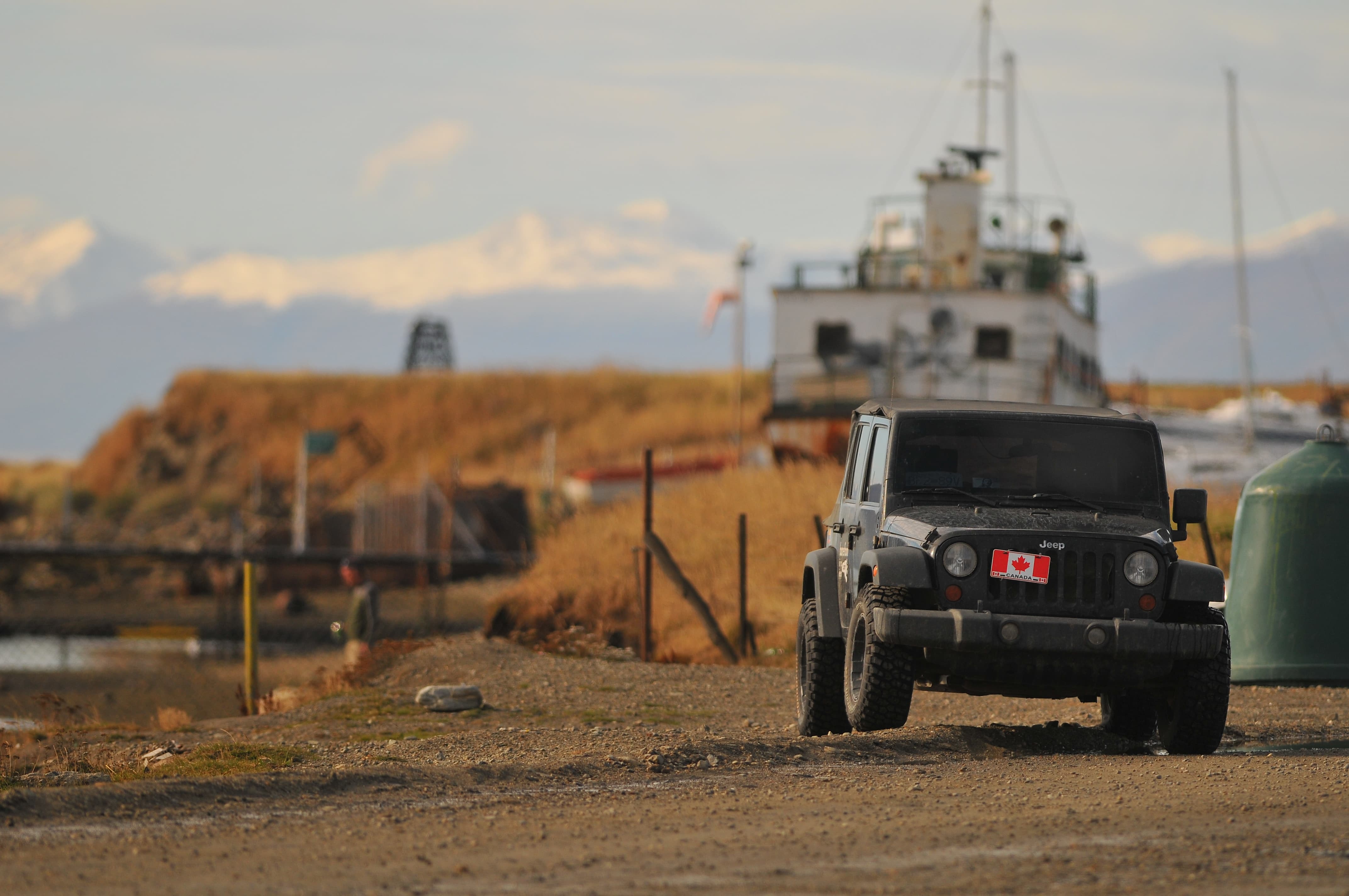 Panamerican highway jeep trip