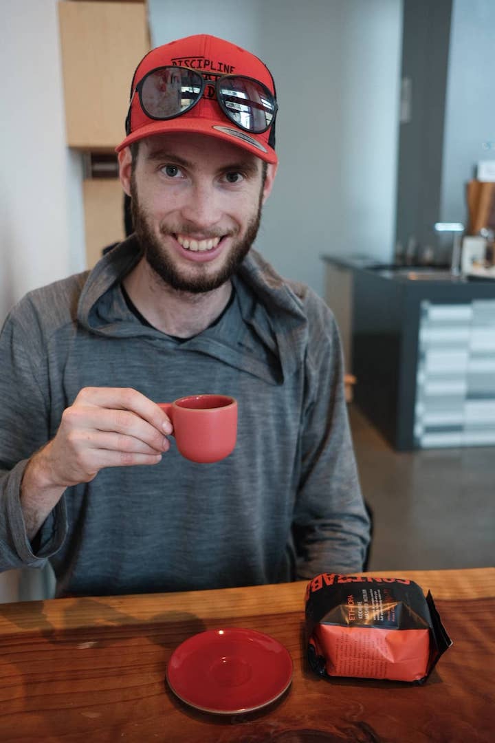 Contraband coffee in San Francisco
