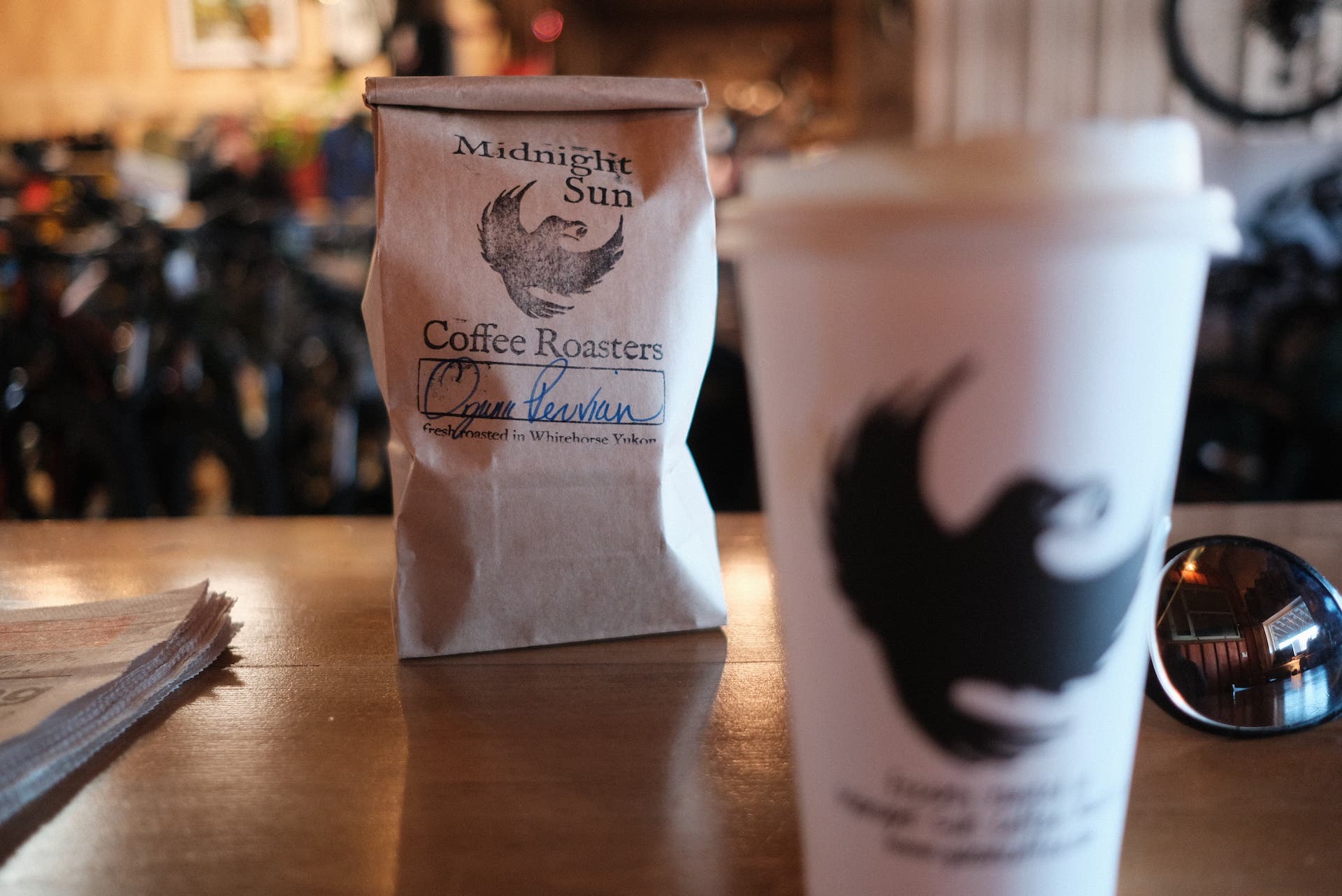 Midnight sun coffee Yukon