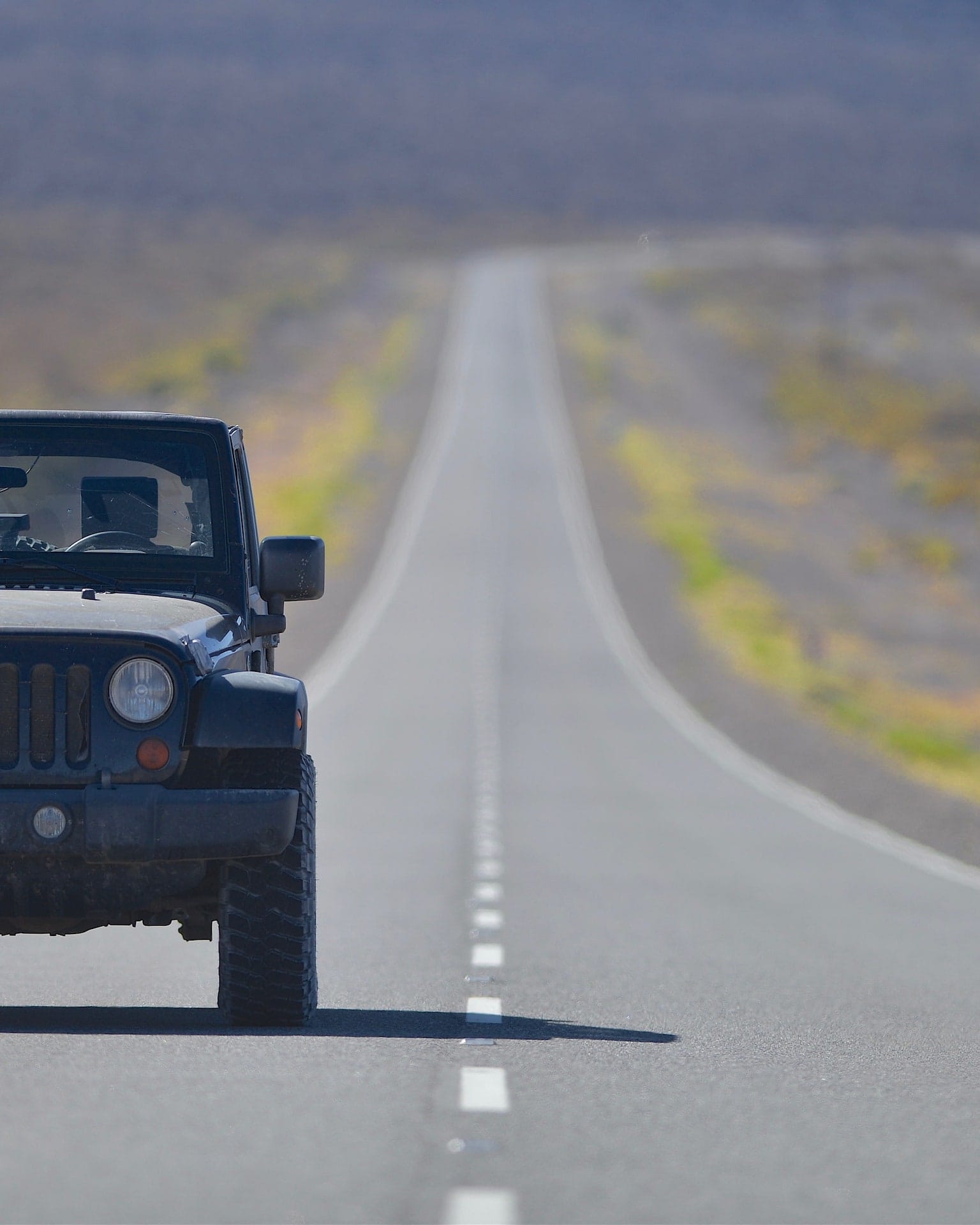 Panamerican highway Jeep Wrangler