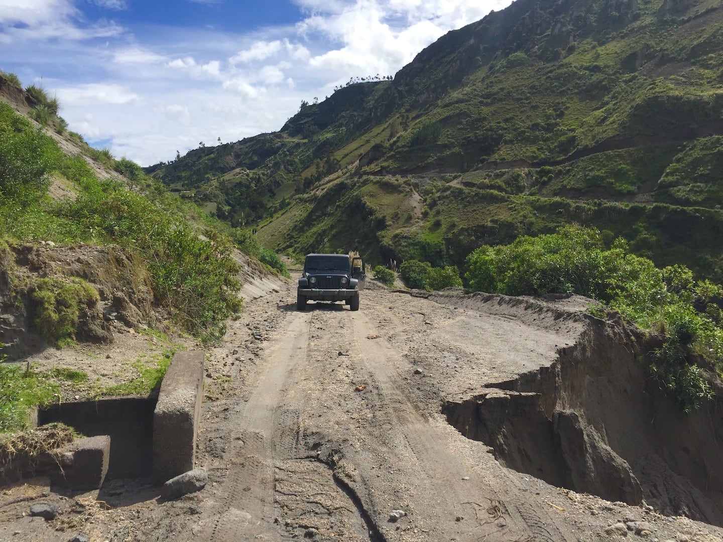 Driving in Ecuador