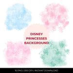 Baby Princesses Cliparts Teen Disney Child Cute PNG Bundle (Clipart Bundle) - Image 5