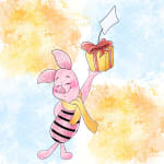 Christmas Winnie the Pooh and Piglet PNG Holiday Disney Clipart Bundle (Digital Download) - Image 4