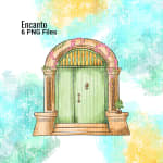 Encanto Clipart Bundle Casa Madrigal Mirabel Disney PNG Watercolor (Digital Download) - Image 4