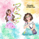 Encanto Family Clipart Bundle Disney Watercolor PNG (Digital Download) - Image 2