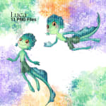 Luca Sea Monster Clipart Bundle Watercolor Kids Pixar PNG (Digital Download) - Image 3