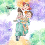 Luca Sea Monster Clipart Bundle Watercolor Kids Pixar PNG (Digital Download) - Image 5