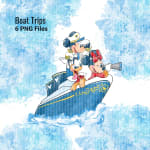 Nautical Mickey Mouse and Friends Clipart Bundle Disney Cruise Adventure PNG (Digital Download) - Image 4