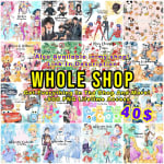 Ratatouille Clipart Bundle Watercolor Remy and Friends PNG (Digital Download) - Image 4