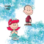 Snoopy Friends Watercolor Clipart Bundle Charlie Brown Peanuts PNG Kit (Digital Download) - Image 2