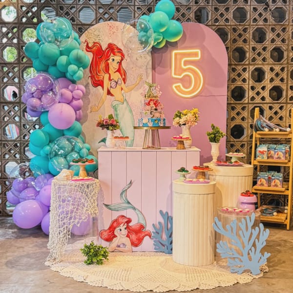 Little Mermaid 5th birthday