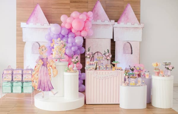Rapunzel castle party