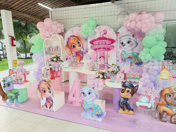 Paw Patrol Skye and Everest party
