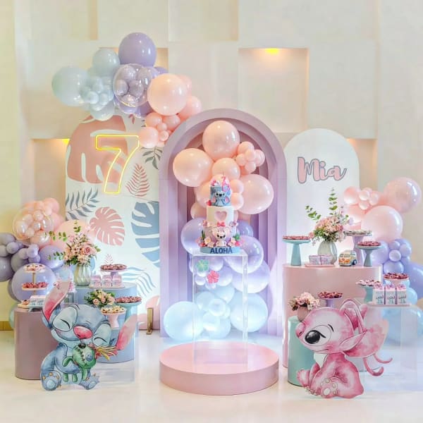 Stitch and Angel 7th birthday