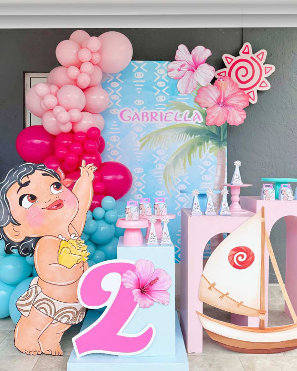 Baby Moana 2nd birthday