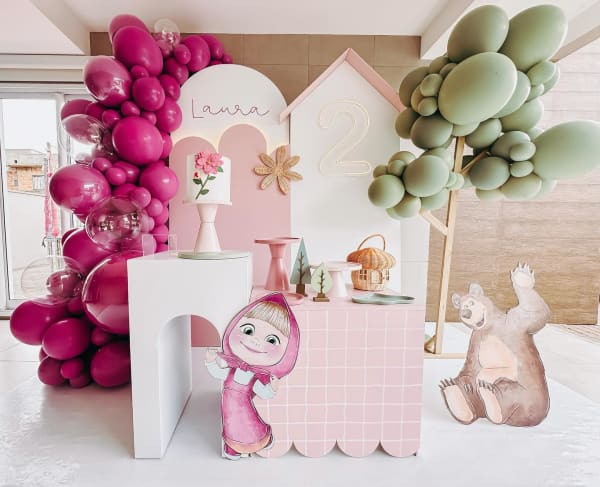 Masha and the Bear 2nd birthday