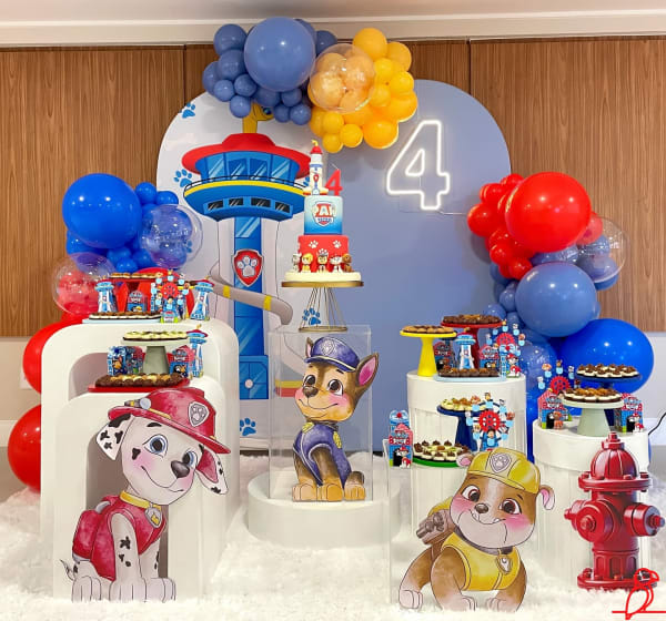 Paw Patrol 4th birthday