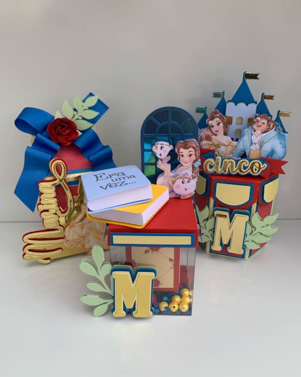 Beauty and the Beast party favors