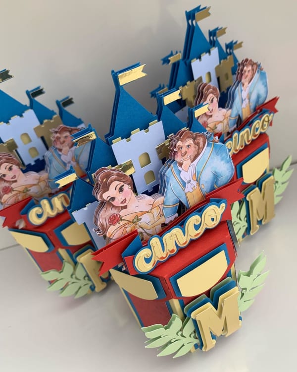 Beauty and the Beast party favors