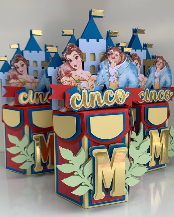 Beauty and the Beast party favors
