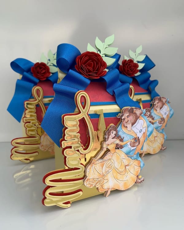 Beauty and the Beast party favors