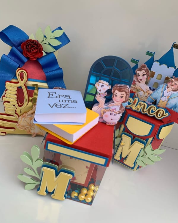 Beauty and the Beast party favors
