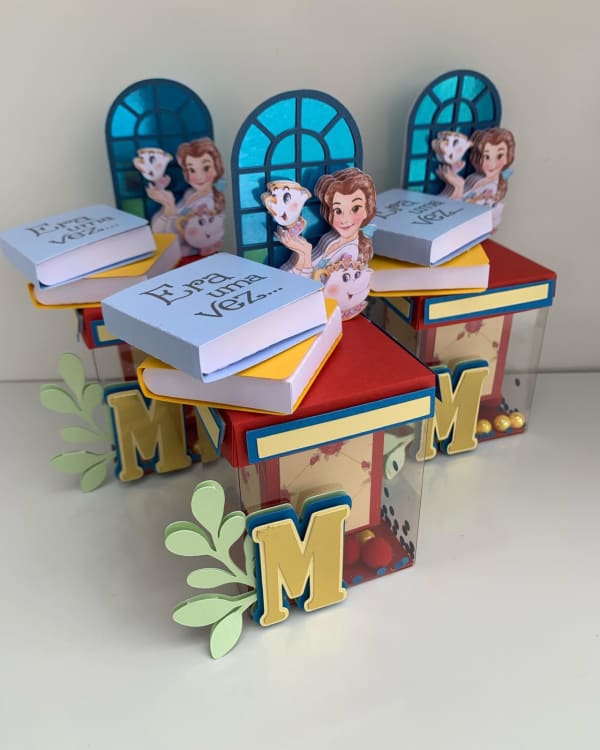 Beauty and the Beast party favors