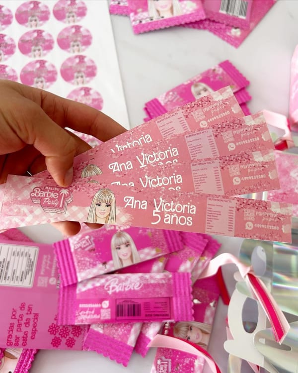 Barbie party favors
