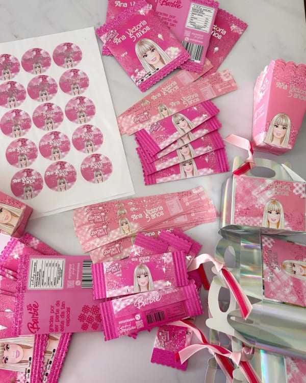 Barbie party favors