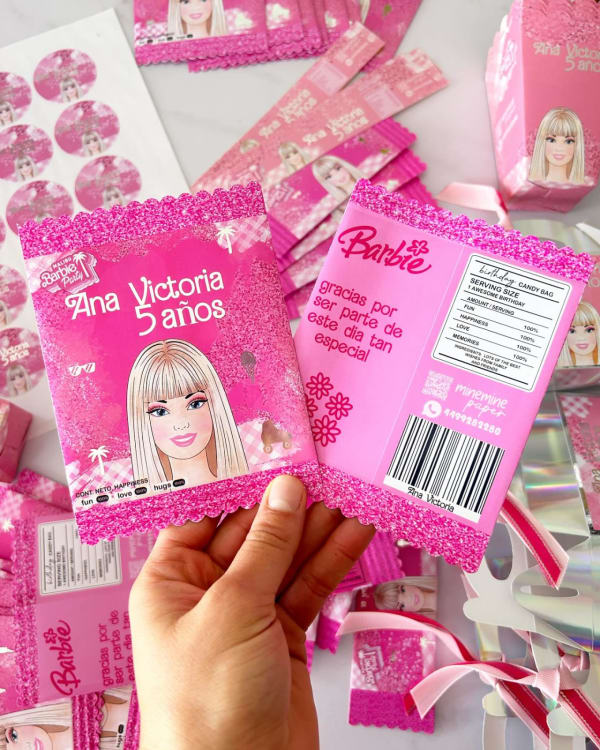 Barbie party favors