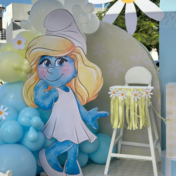 Smurfette 1st birthday
