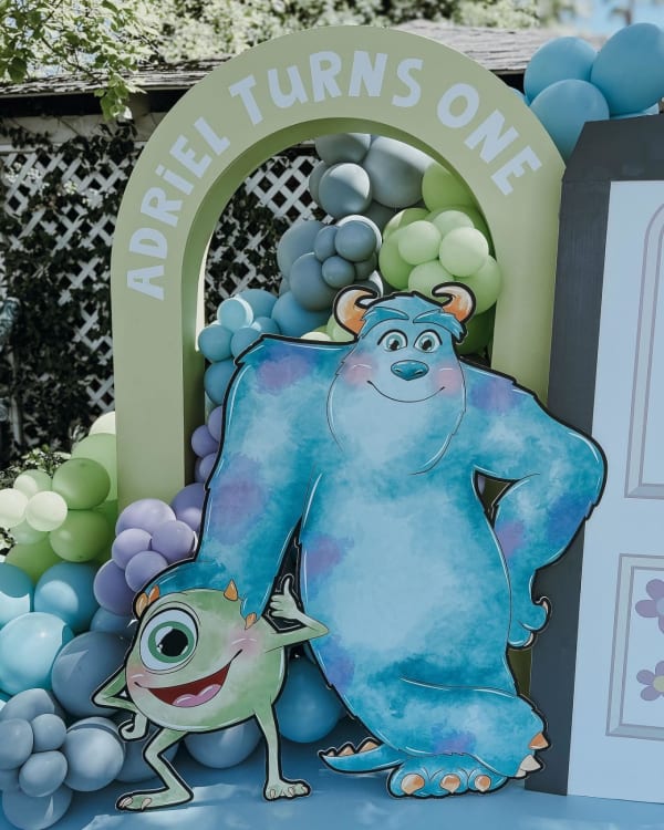 Monsters Inc 1st birthday