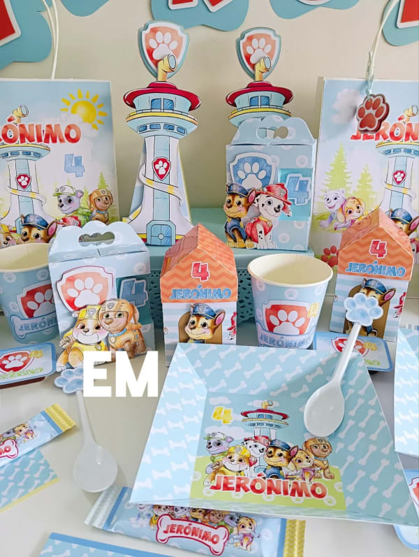 Paw Patrol party favors