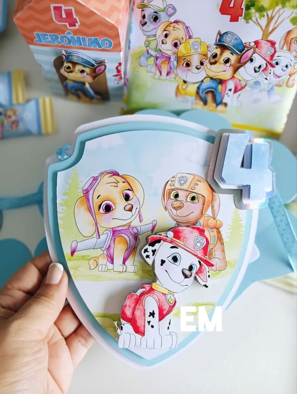 Paw Patrol party favors