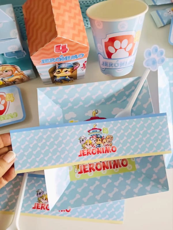 Paw Patrol party favors