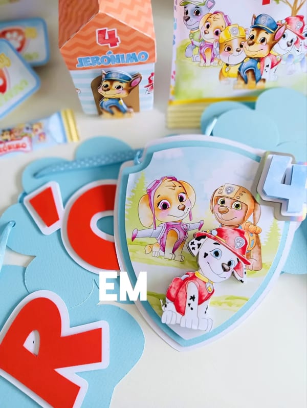 Paw Patrol party favors